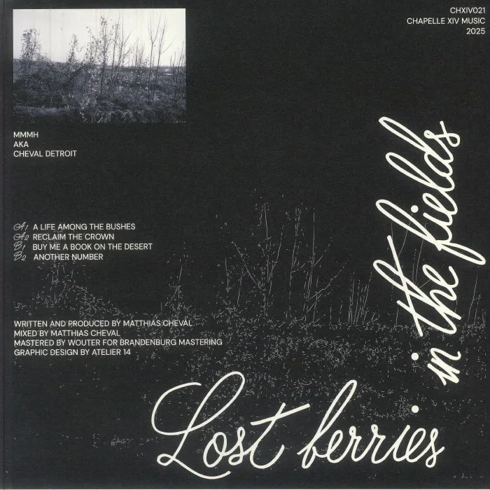 Обратная сторона обложки — MMMH aka CHEVAL DETROIT — Lost Berries In The Fields