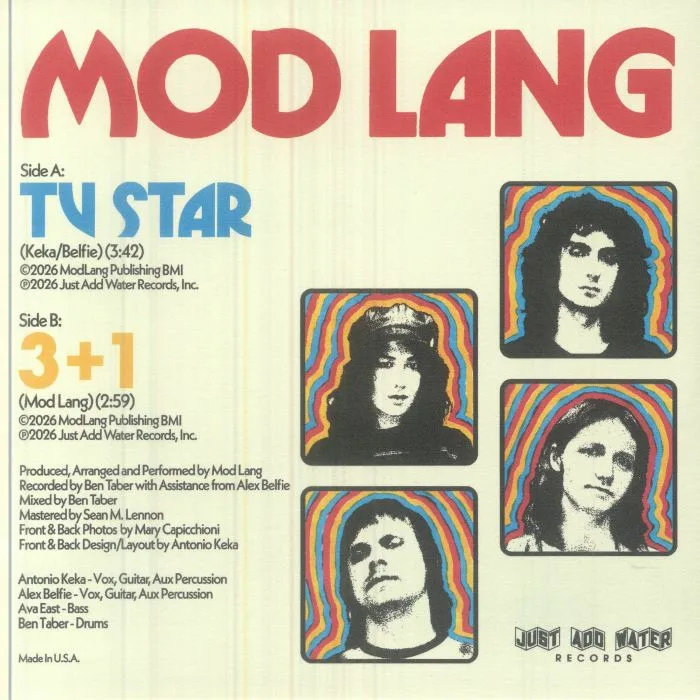Back cover — MOD LANG — TV Star