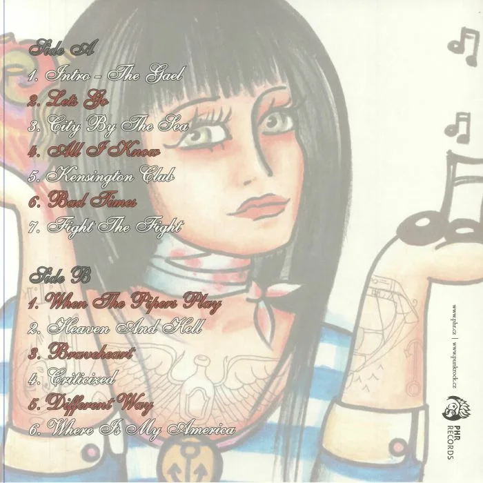 Back cover — PIPES & PINTS — Until We Die (reissue)