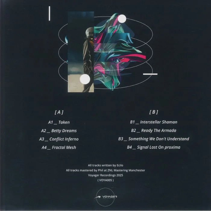 Back cover — ECILO — Interstellar Shaman