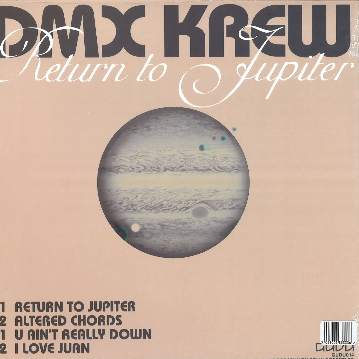 Лицевая сторона обложки — Dmx Krew — Return To Jupiter