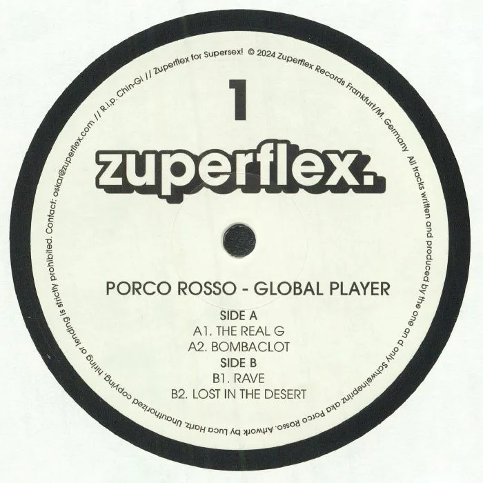 Обратная сторона обложки — PORCO ROSSO — Global Player