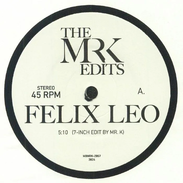 Лицевая сторона обложки — The MR K EDITS — Felix Leo