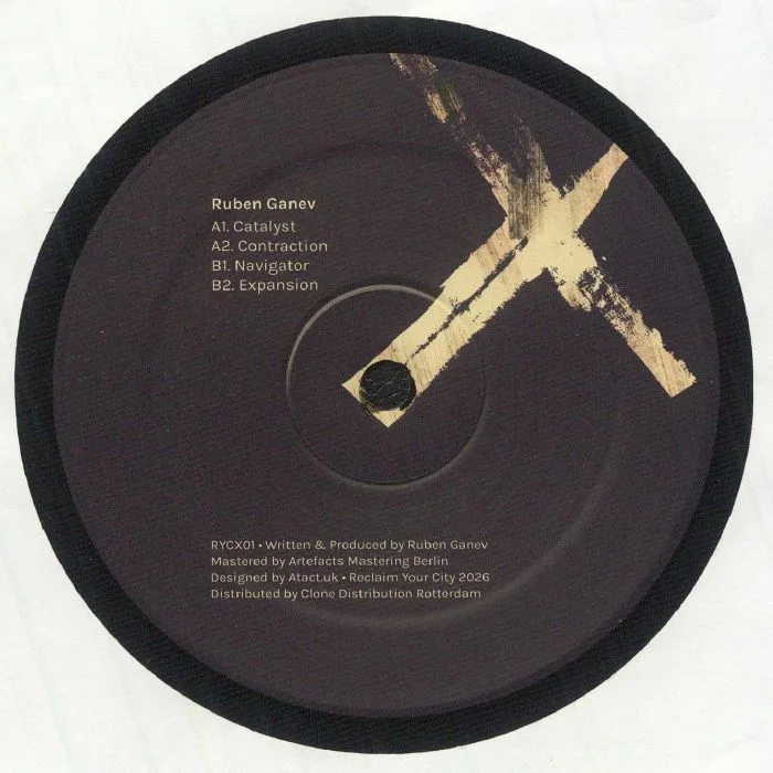 Back cover — Ruben GANEV — RYCX 01