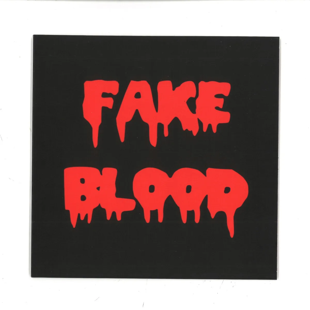 Back cover — Fake Blood — I Think I Like It