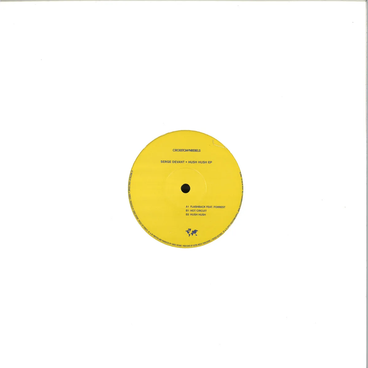 Back cover — Serge Devant — Hush Hush EP