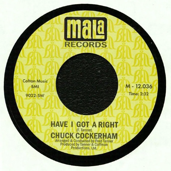 Front cover — Chuck COCKERHAM / AL TIGRO — Have I The Right (reissue)