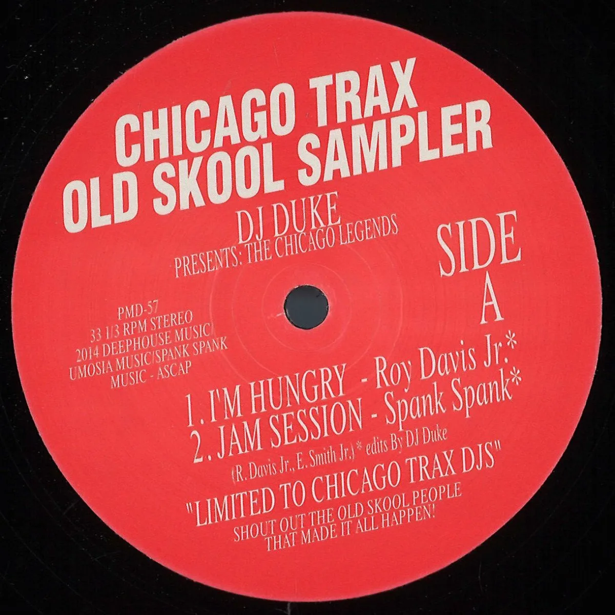 Лицевая сторона обложки — Dj Dukepresents — The Chicago Legends