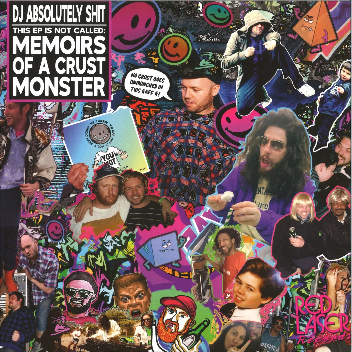 Dj Absolutely Shit — THIS EP IS NOT CALLED MEMOIRS OF A CRUST MONSTER