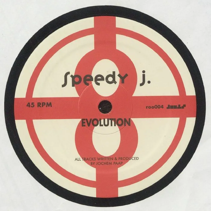 Front cover — SPEEDY J — Evolution (reissue)