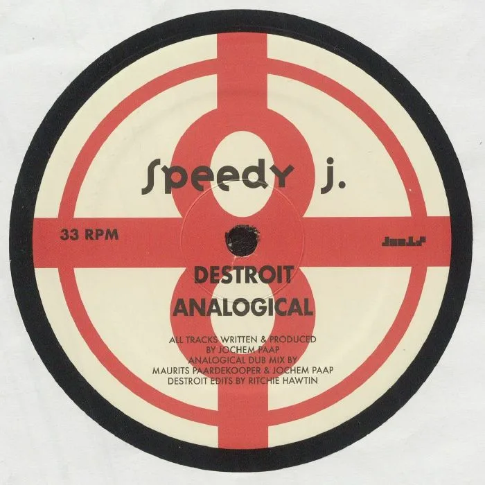 Back cover — SPEEDY J — Evolution (reissue)