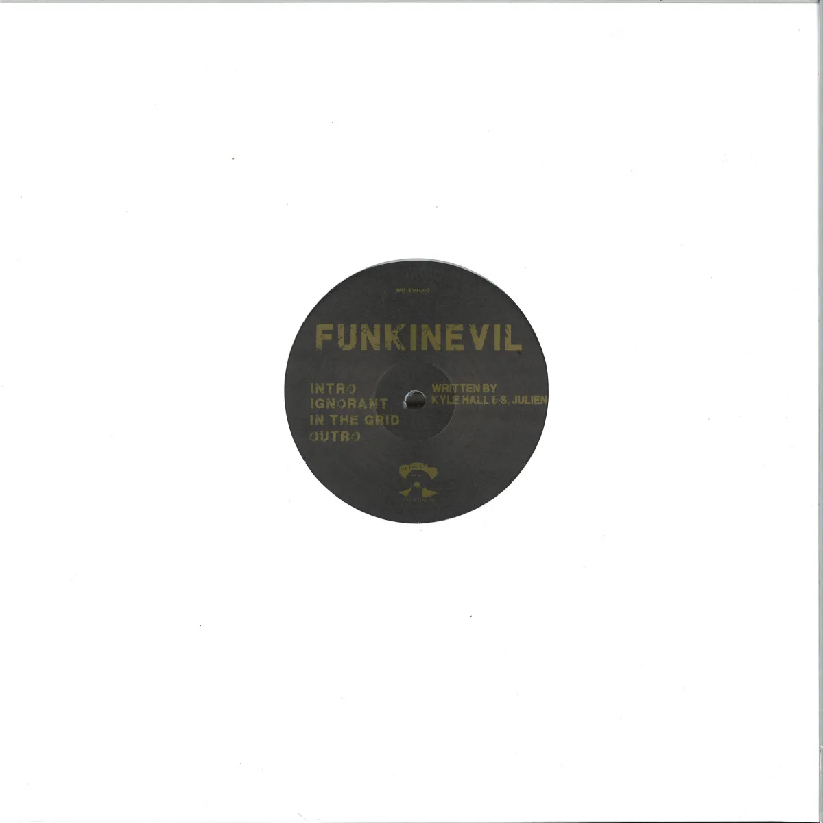 Back cover — Funkinevil(Kyle Hall&Steven Julien) — Funkinevil 2x12"