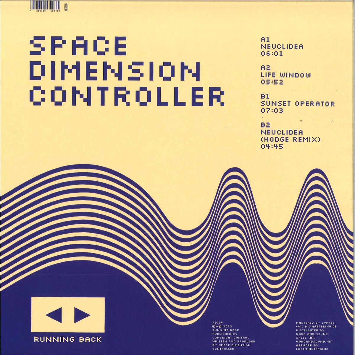 Back cover — Space Dimension Controller — Neuclidea