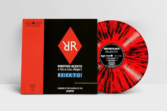 Front cover — ROBOTIKO REJEKTO — Rejekto! (reissue)