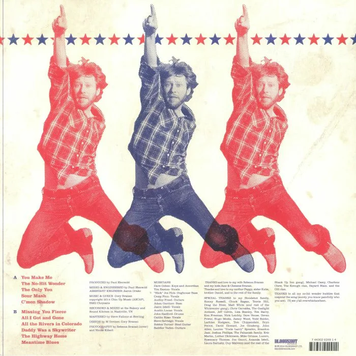 Back cover — Cory BRANAN — The No Hit Wonder (10th Anniversary )