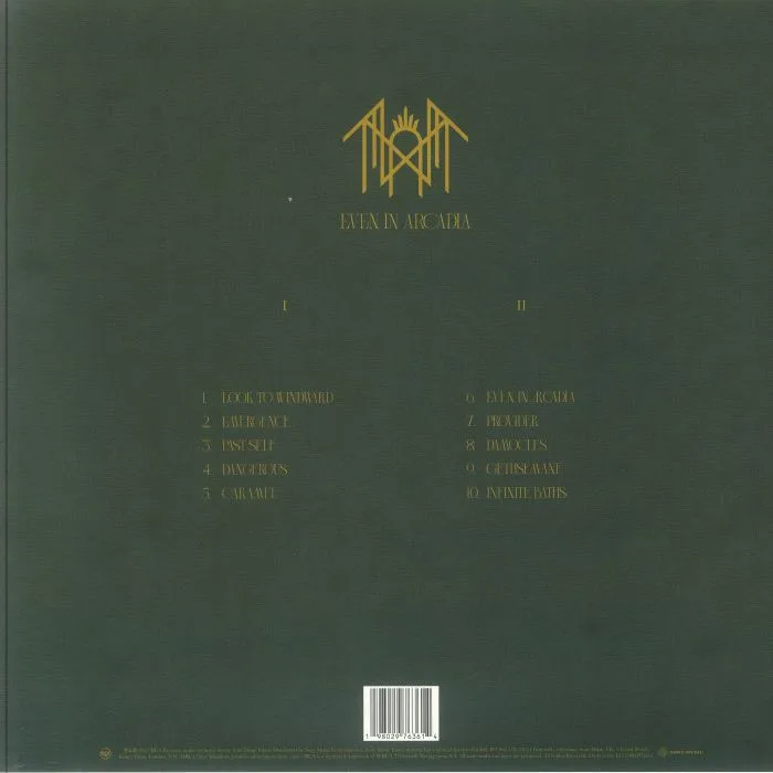 Back cover — SLEEP TOKEN — Even In Arcadia