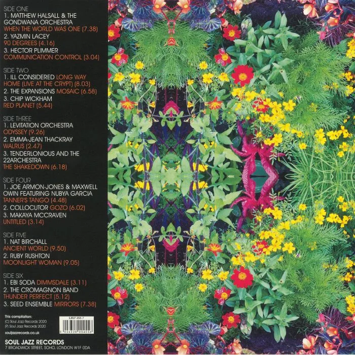 Обратная сторона обложки — VARIOUS — Kaleidoscope: New Spirits Known & Unknown