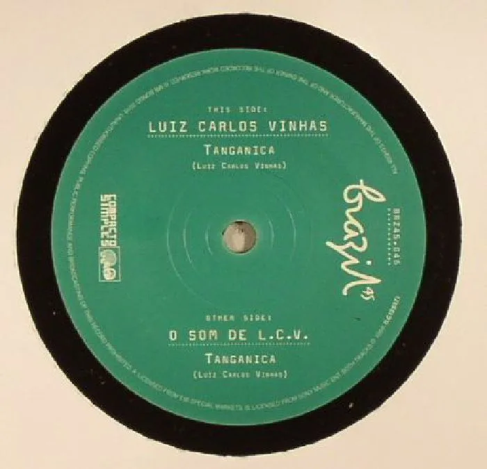 Front cover — Luiz Carlos VINHAS / O SOM DE LCV — Tanganica