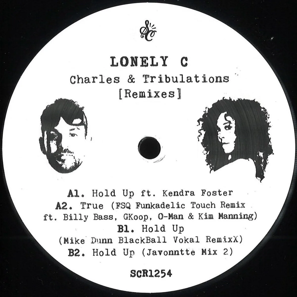 Front cover — Lonely Cfeat.Kendra Foster — Charles & Tribulations Remixes