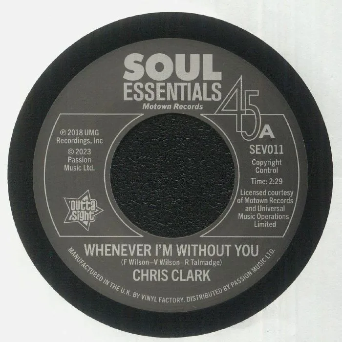 Chris CLARK / THE TEMPTATIONS — Whenever I'm Without You