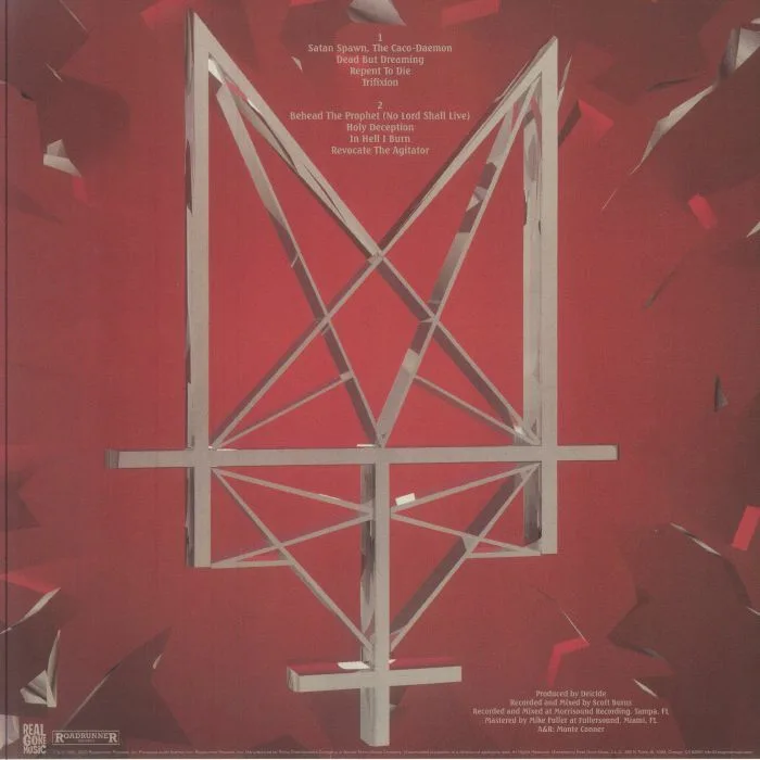 Back cover — DEICIDE — Legion (remastered)