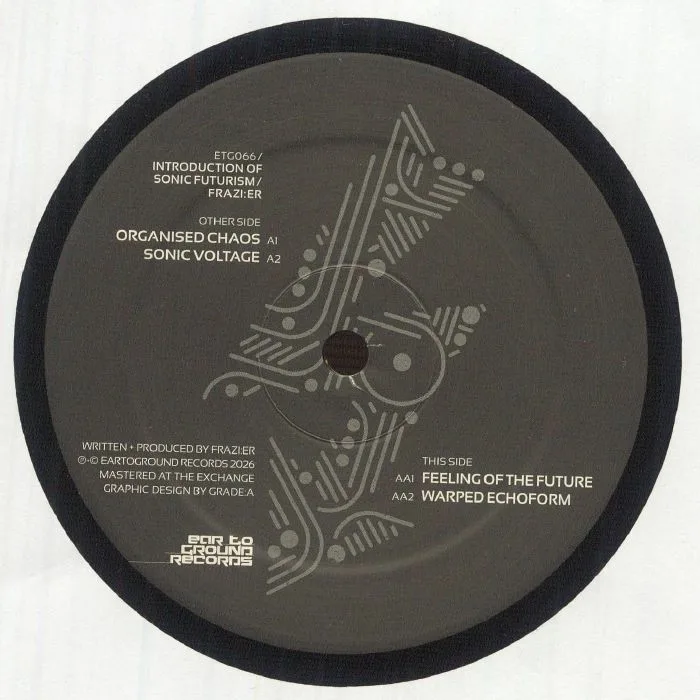 Front cover — FRAZI ER — Introduction Of Sonic Futurism