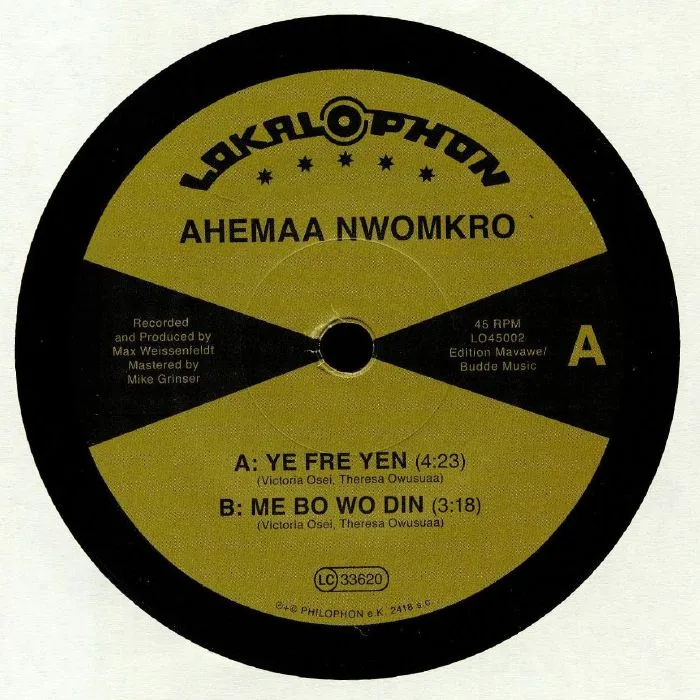 Front cover — Ahemaa NWOMKRO — Ye Fre Yen