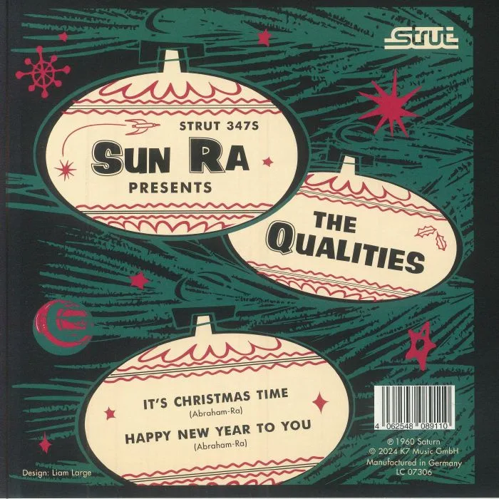 Обратная сторона обложки — SUN RA / THE QUALITIES — It's Christmas Time