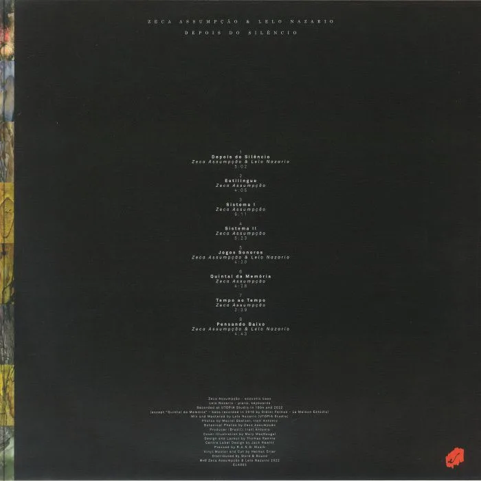 Back cover — Zeca ASSUMPCAO / LELO NAZARIO — Depois Do Silencio