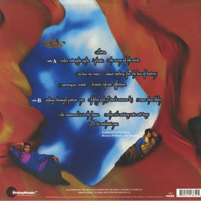Back cover — PM DAWN — The Bliss Album