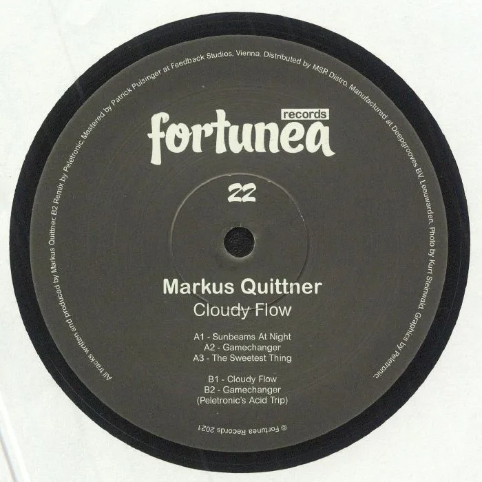 Front cover — Markus QUITTNER — Cloudy Flow