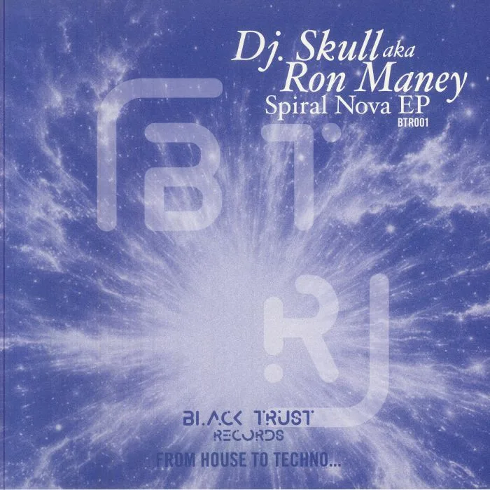 Front cover — DJ SKULL aka RON MANEY — Spiral Nova EP