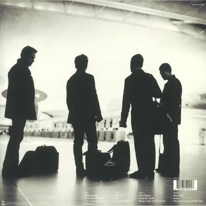 Обратная сторона обложки — U2 — All That You Can't Leave Behind (20th Anniversary)