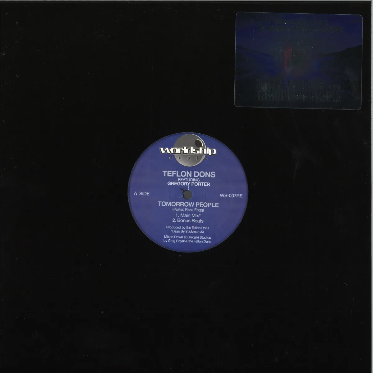 Front cover — Teflon Dons — Tomorrow People (Remaster)