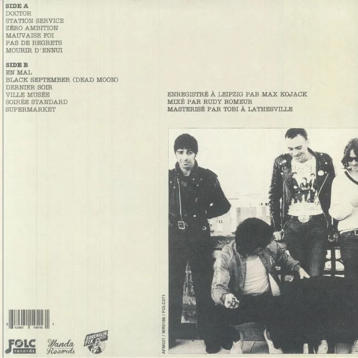 Back cover — LES LULLIES — Une Nuit A Leipzig