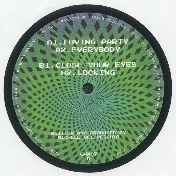 Back cover — Michael D OLD — Move Your Time EP