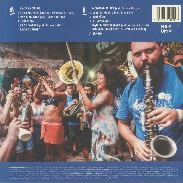 Back cover — Thiago FRANCA presents A ESPETACULAR CHARANGA DO FRANCA — The Importance Of Being Espetacular