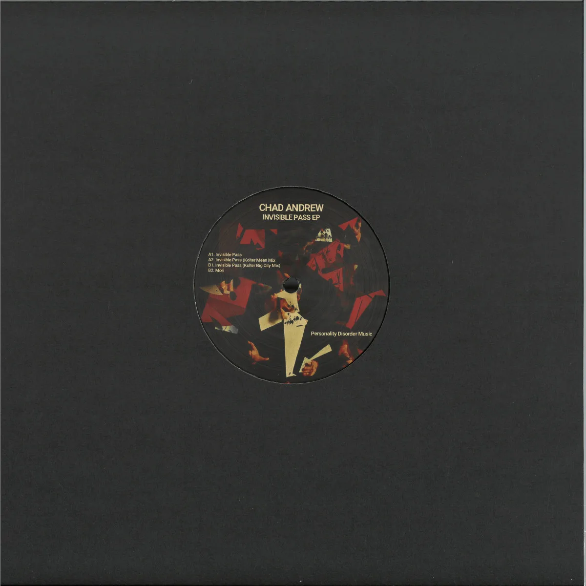 Обратная сторона обложки — Chad Andrew,Kolter — Invisible Pass EP