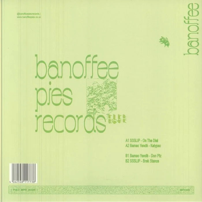 Back cover — SSSLIP / BAMAO YENDE — Dial Up
