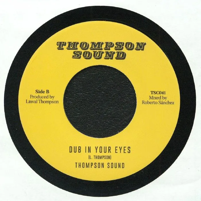 Обратная сторона обложки — RAFEELYA / THOMPSON SOUND — Danger In Your Eyes