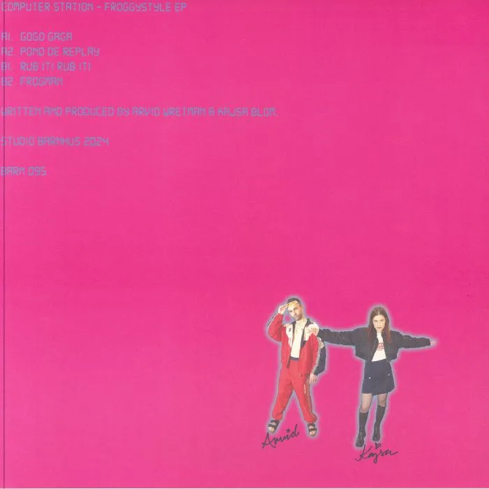 Back cover — COMPUTER STATION — Froggystyle