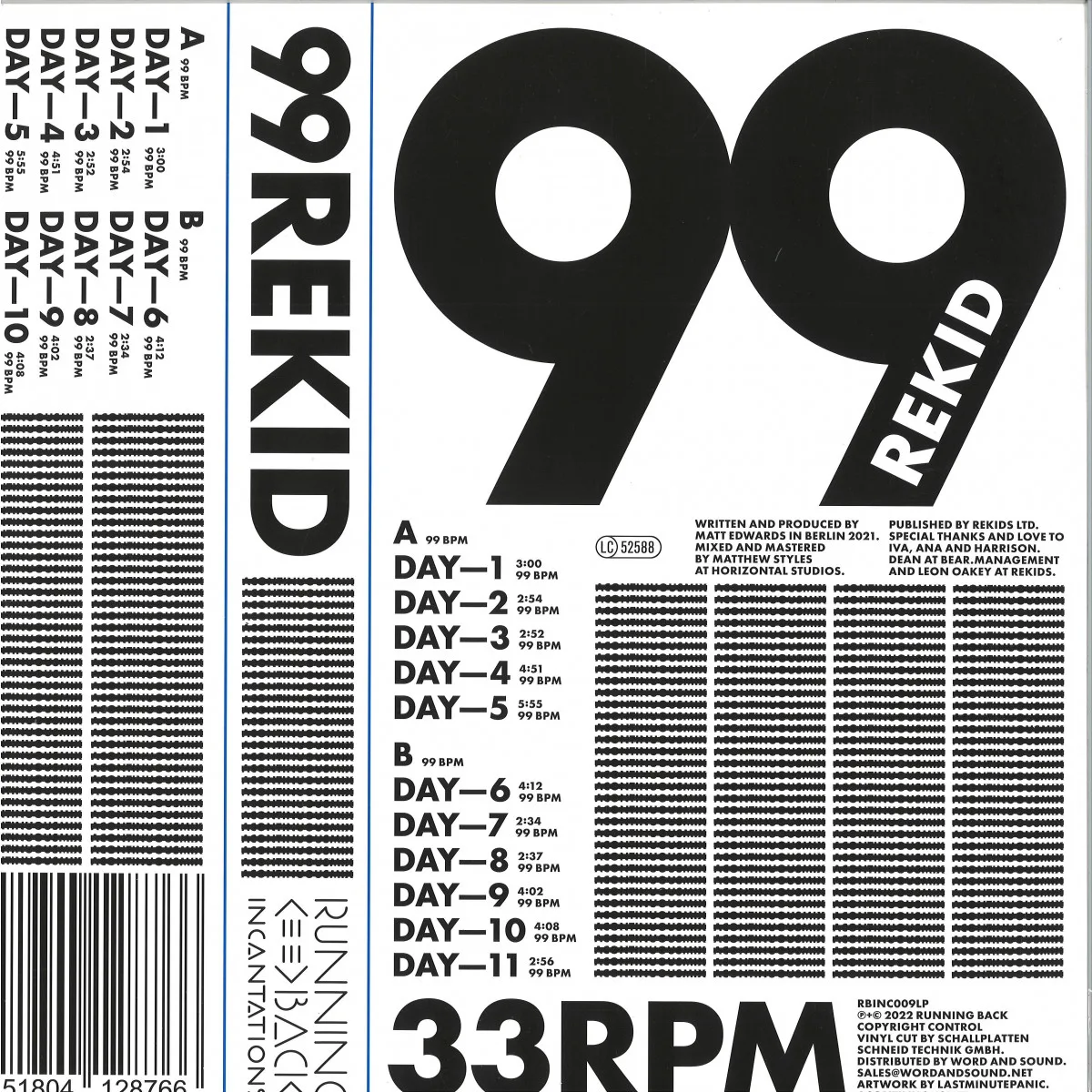 Rekid — 99 LP