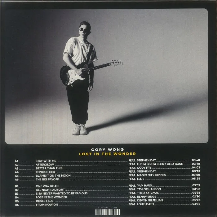 Back cover — Cory WONG — Lost In The Wonder