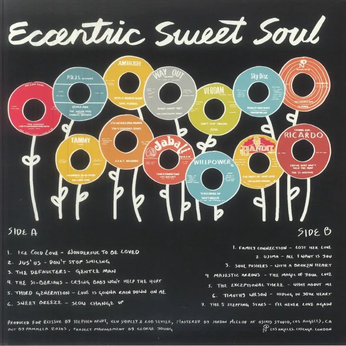 Back cover — VARIOUS — Eccentric Sweet Soul