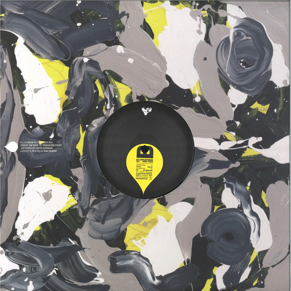 Back cover — Pressure Point — Ghost On Tape EP