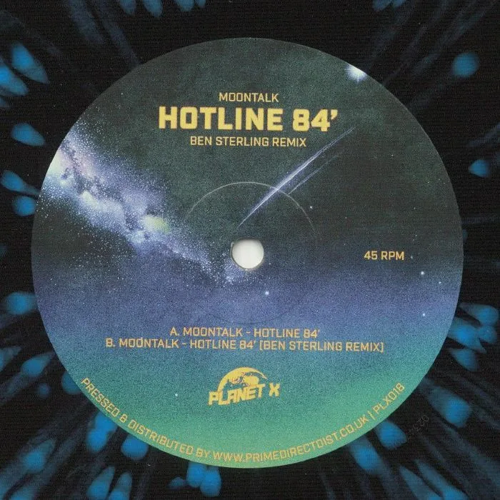 Обратная сторона обложки — MOONTALK — Hotline 84'