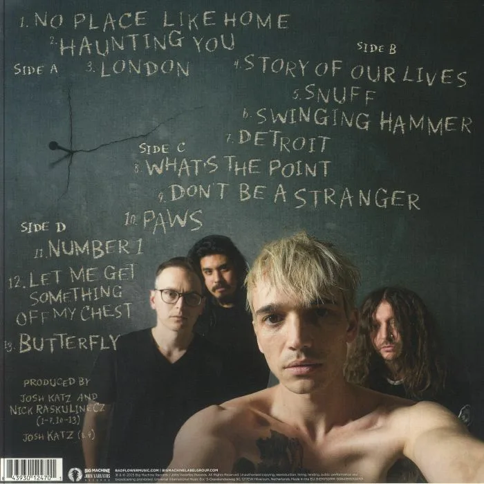 Обратная сторона обложки — BADFLOWER — No Place Like Home