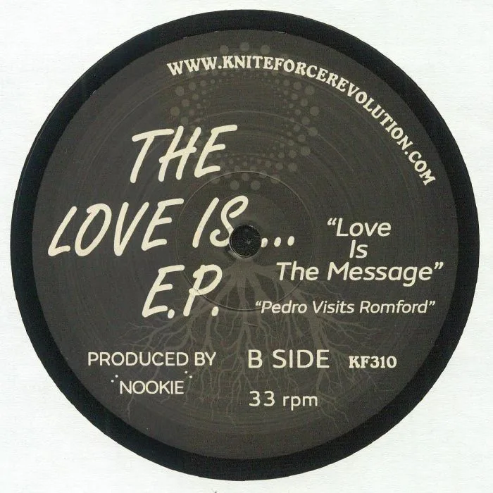 Back cover — NOOKIE — The Love Is EP