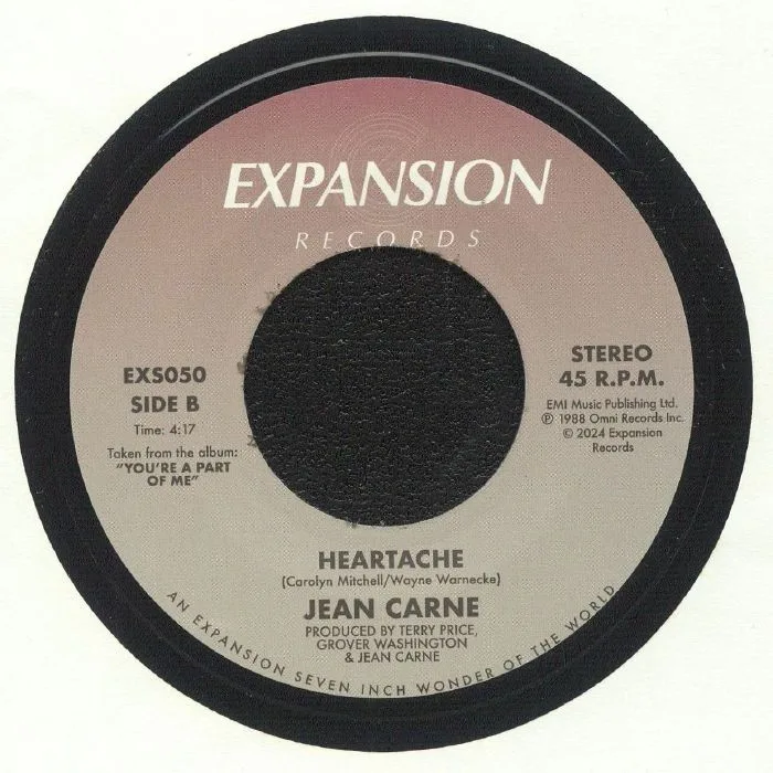 Back cover — Jean CARNE — Early Morning Love