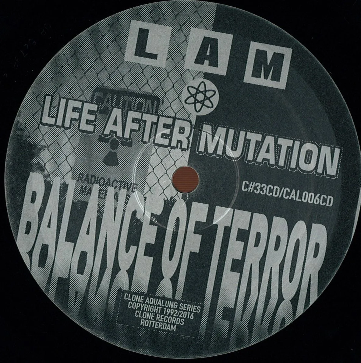 Лицевая сторона обложки — L.a.m. — Balance Of Terror Ep